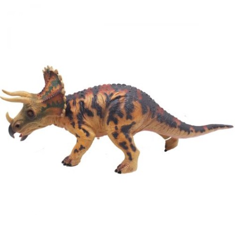 Динозавр "Трицератопс" музичний (коричневий)