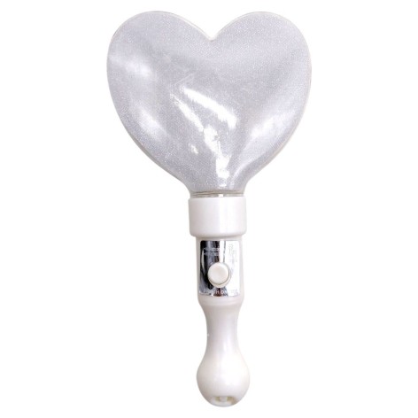 Игрушка со светом "СЕРДЦЕ" 21 СМ (БЕЛОЕ)