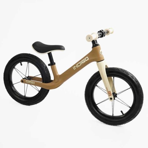 Велосипед Corso Indigo 14`` D-9078-41 (1) нейлоновая рама, нейлоновая вилка, надувные колеса 14’’, в коробке