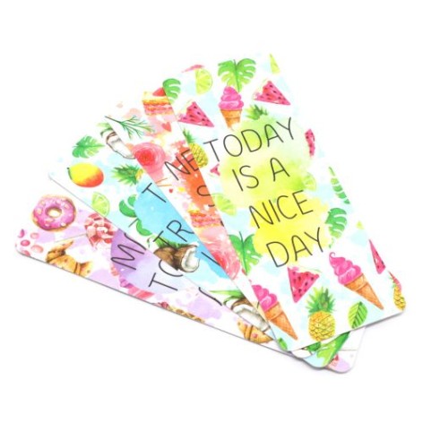 Набор закладок для книг "Today is a nice day", 4 шт.