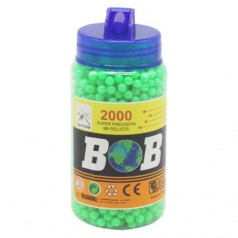 Кульки для зброї 2000 шт., зелений