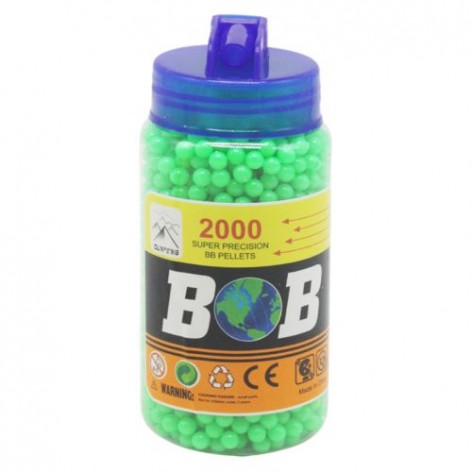 Кульки для зброї 2000 шт., зелений
