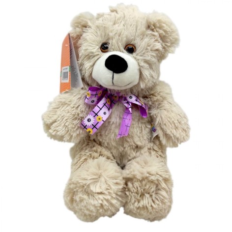 Мягкая игрушка-объятия "Мишка Тедди" (ПУДРОВЫЙ) 34 см