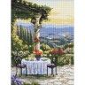 Алмазна мозаїка "Мальовнича вечеря", 30х40 см
