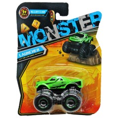 Машинка металлическая "Monster Track", зеленая
