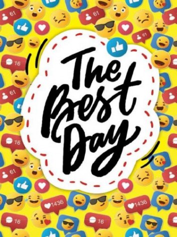 Блокнот для записів The best day, 48 аркушів