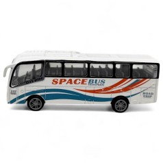 Машинка металлическая "Автобус" АВТОПРОМ, SPACE BUS (БЕЛЫЙ)