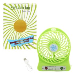 Вентилятор настольный "Portable fan" (зеленый)