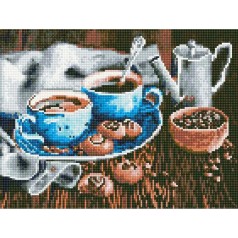Алмазная мозаика "Утренний кофе"