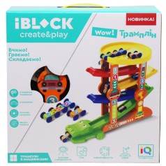 Трек IBLOCK арт. PL-921-265 (12шт) в виде Игрушка трека, короб. 31*12*31,5см