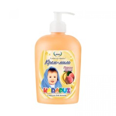 Карапуз крем-мыло детское 400г персик-банан