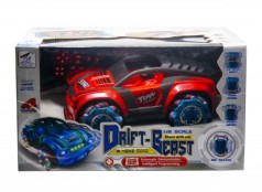 Уценка. Машина на радиоуправлении  "Drift", красная  - ездит, но не светится