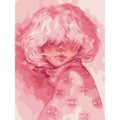 Картина по номерам "Мои розовые мечты" ★★★