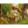 Картина за номерами "Милий садівник" 30х40 см
