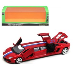 Машинка "Автопром. Lamborghini Aventador", красная