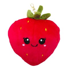 Мягкая игрушка. Брелок "Клубника" 13 см