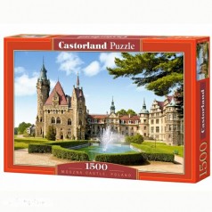Пазлы "Замок в Польше, Moszna Castle, Poland", 1500 эл