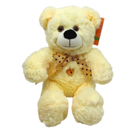 Мягкая игрушка-обнимашка "Мишка Тедди" (КРЕМОВЫЙ) 34 см