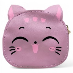 Сумочка “Котик” (11,5 см) рожевий