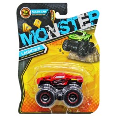 Машинка металлическая "Monster Track", красная