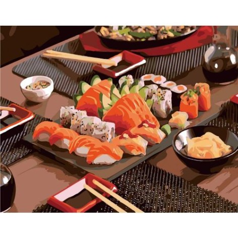 Картина за номерами "Sushi Time"