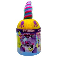 Мягкая игрушка "Misfittens Mini W4. Котик в банке" (ЖЕЛТЫЙ)