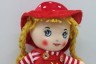 Мягкая кукла "Маринка" в красном (32 см)