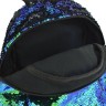 Рюкзак молодежный "Yes" с пайетками "Green Sequins"
