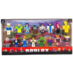 Набор героев (16 фигурок, конечности двигаются, средняя высота фигурки: 5.5 см, в коробке)