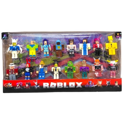 Набор героев (16 фигурок, конечности двигаются, средняя высота фигурки: 5.5 см, в коробке)