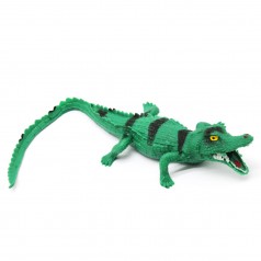 Игрушка-тянучка "Крокодил", зеленая