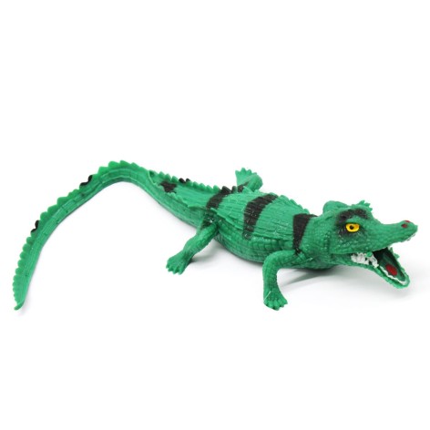 Іграшка-тягучка "Крокодил", зелена