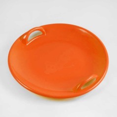 Сани-Ледянка, цвет - оранжевый, 60х60х10 см