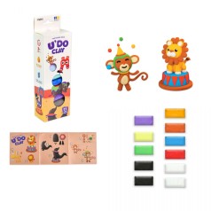 Набор для творчества UDO Clay 11 шт, брикет 10 г (ЦИРК)