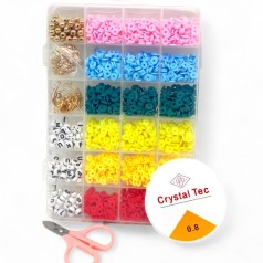 Набір бісеру (ножиці та волосінь у комплекті)