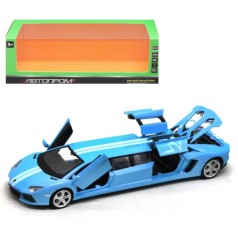 Машинка "Автопром. Lamborghini Aventador", голубая