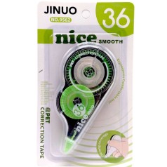 Корректор ленточный 5мм*36м JINUO (ЗЕЛЕНЫЙ)