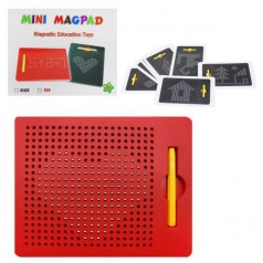 Магнитный планшет для рисования "Mini MagPad", красный