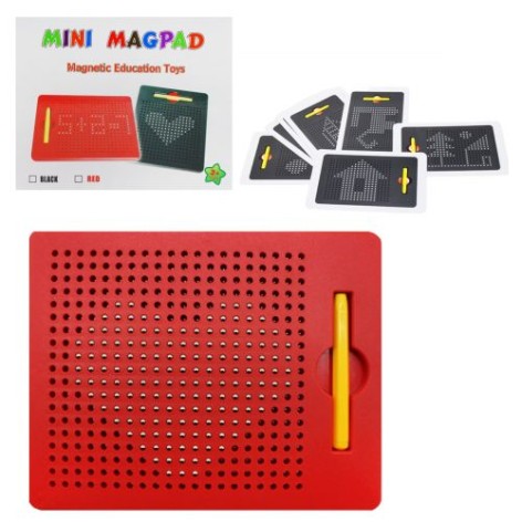 Магнітний планшет для малювання "Mini MagPad", червоний