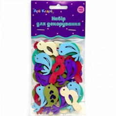 Наліпки м'які EVA "Пташки"