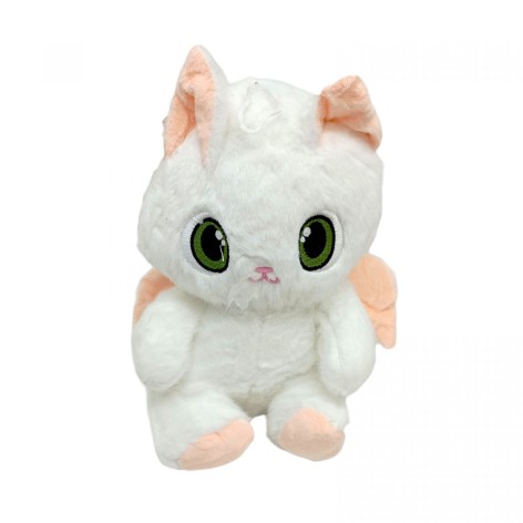 Котик с крыльями 25 см (БЕЛЫЙ)