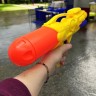 Водний пістолет, помповий механізм, 35 см (жовтий)