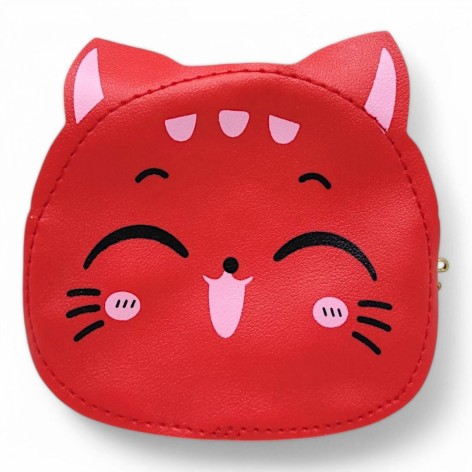 Сумочка “Котик” (11,5 см) червоний