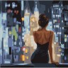Картина по номерам "Конец вечеринки" 40х40 см