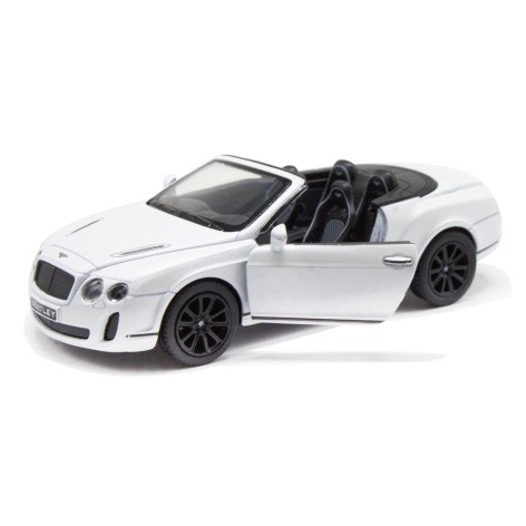 Машинка KINSMART "Bentley Continental Supersports Convert" (біла)