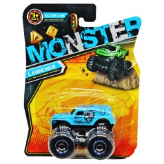Машинка металлическая "Monster Track", голубая