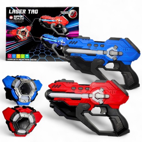 Пистолеты с мишенями (2 пистолета, 2 мишени, подсветка, звук, вибрация)