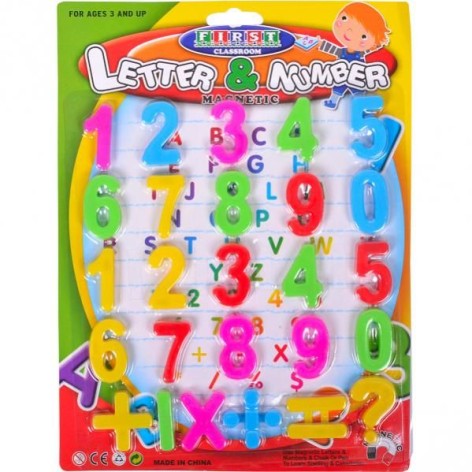 Магнітні цифри 21*28,5см (26шт) (14918)
