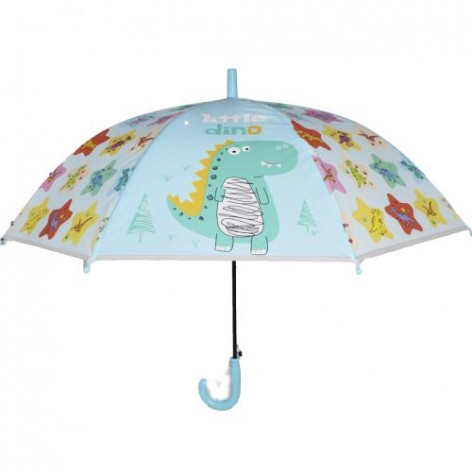 Детский зонт со свистком, бирюзовый