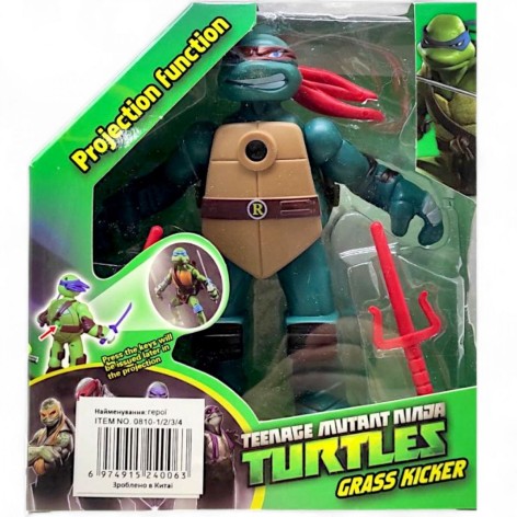 Іграшка-герой "Turtles/Черепашки ніндзя", 15,5 см (Рафаель)